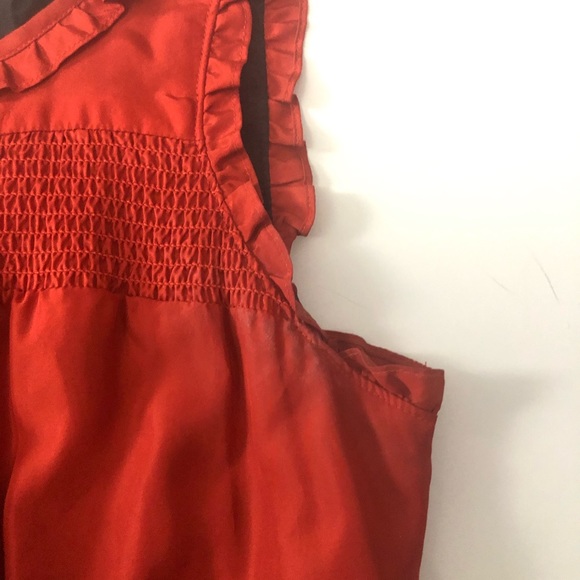 Maeve Anthropology| Scalloped Tiered Hem Dress | 2 - Picture 4 of 7